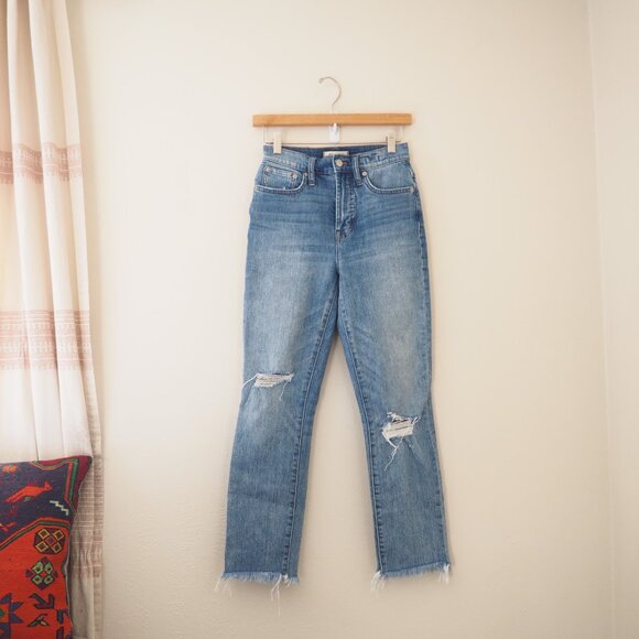 !! Madewell The Perfect Vintage Jean in Parnell Wash Comfort Stretch Edition - Picture 5 of 9